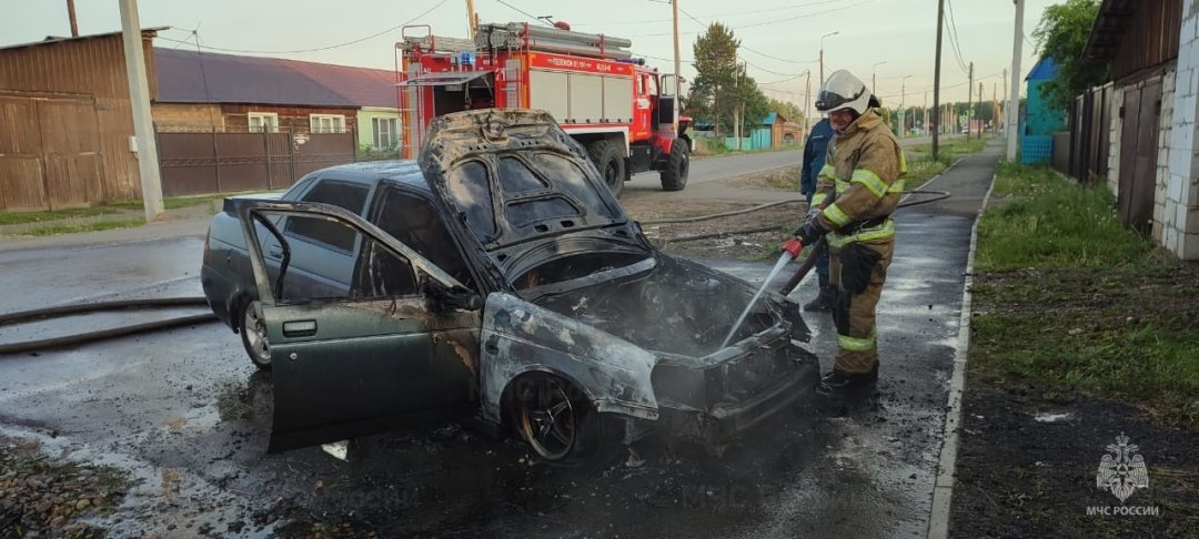 Пожар в Куйтунском районе