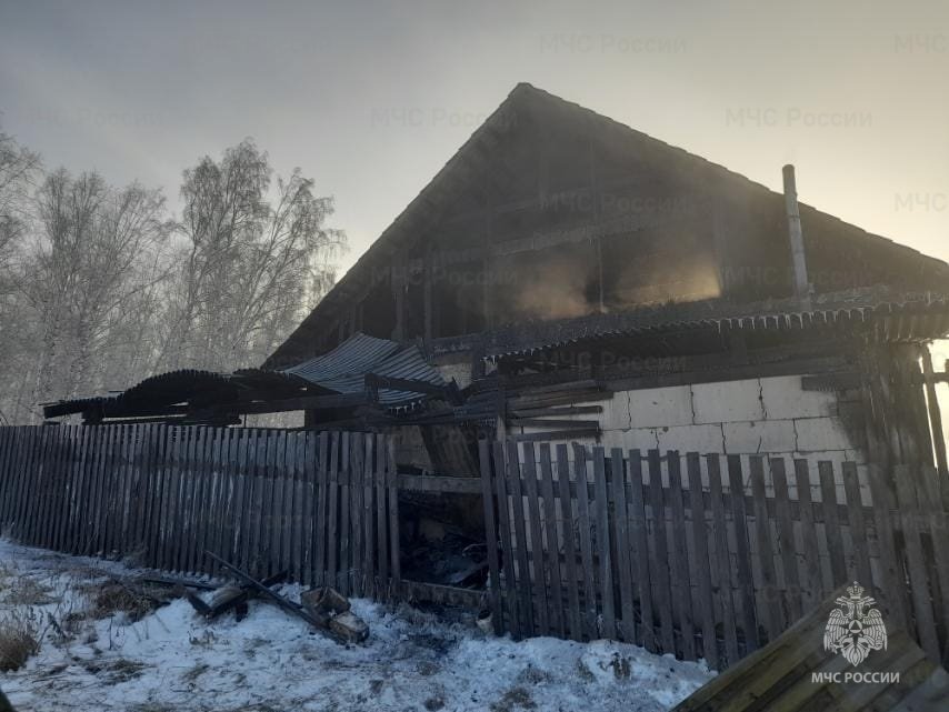 Пожар в Куйтунском районе