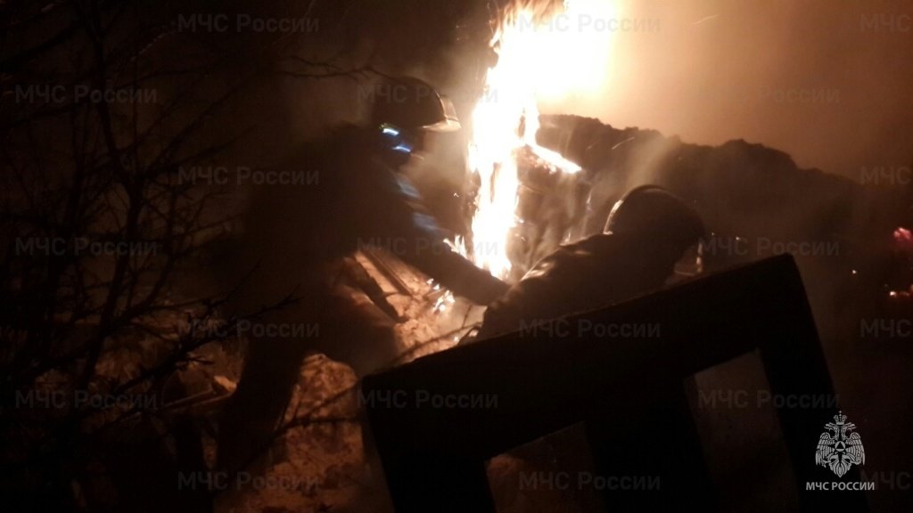 Пожар в Куйтунском р-не