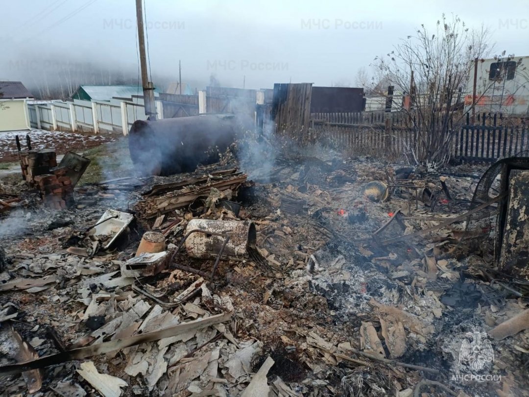 Пожар в Куйтунском районе